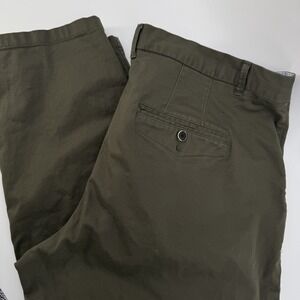 Perk Chino Pants Mens 40x30 Olive Green Slim Fit‎ Stretch Feel Good Trousers